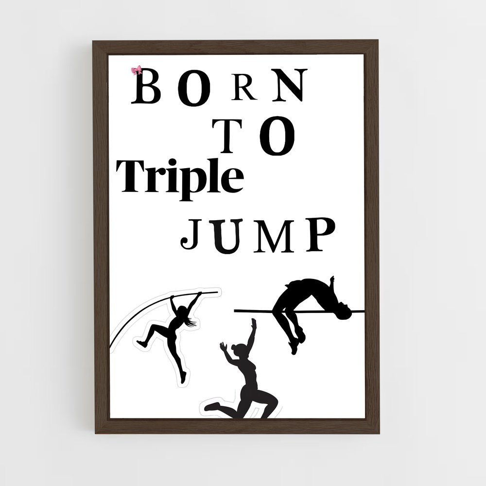Poster Jumping Dreams – affiche Athlétisme (vue 5)